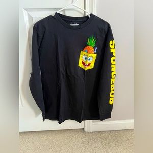 Long sleeve spongebob shirt